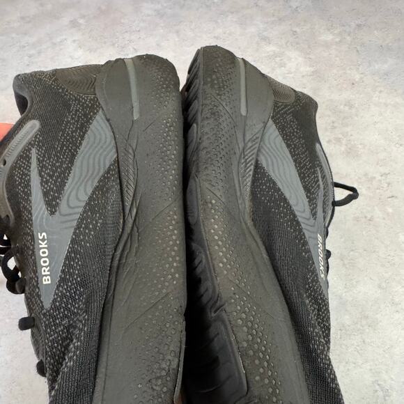 Brooks Ghost Max Mens 11.5 Shoes Running 1104061D020 Black Sneaker Gym Athletic - Picture 15 of 15